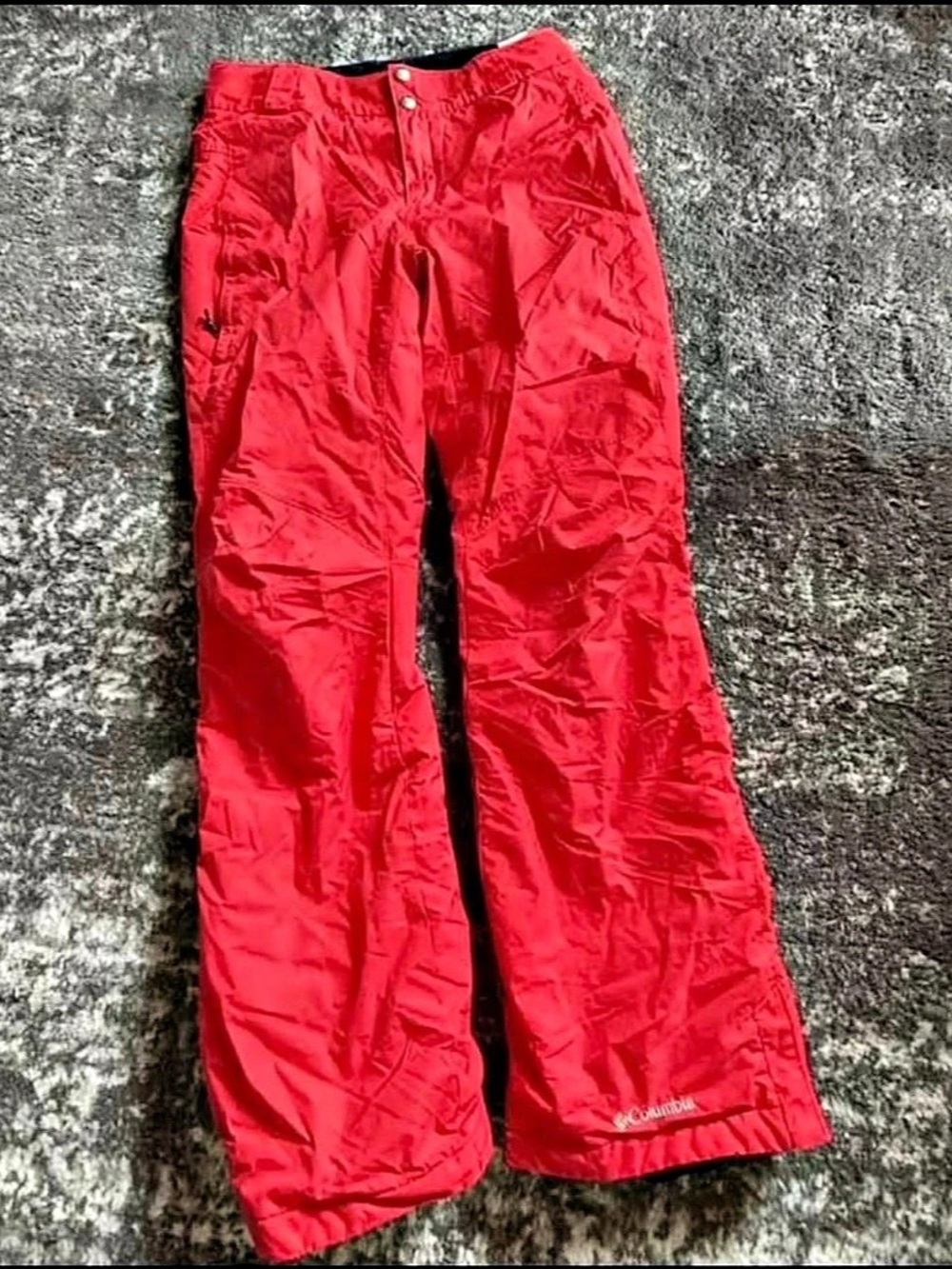 Columbia Omni-Heat Insulated Ski Pants Hot Pink Size Small